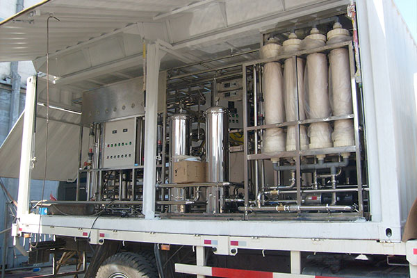 移動式車載凈水系統 移動式車載凈水系統