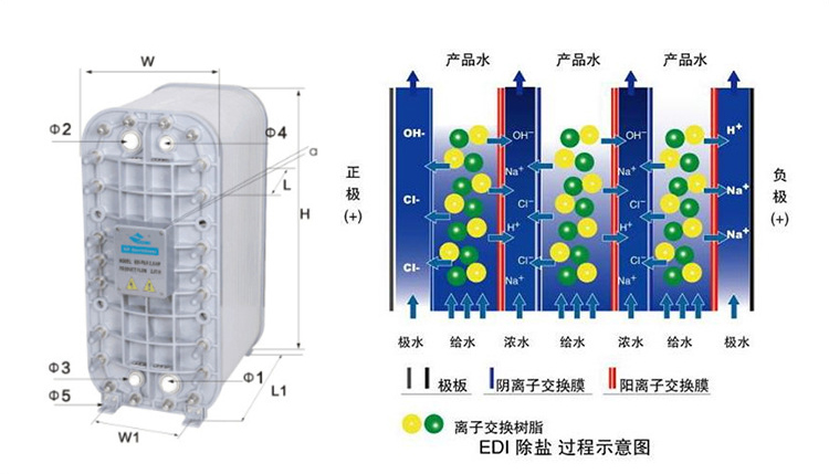 電子超純水設備技術原理 電子超純水設備技術原理