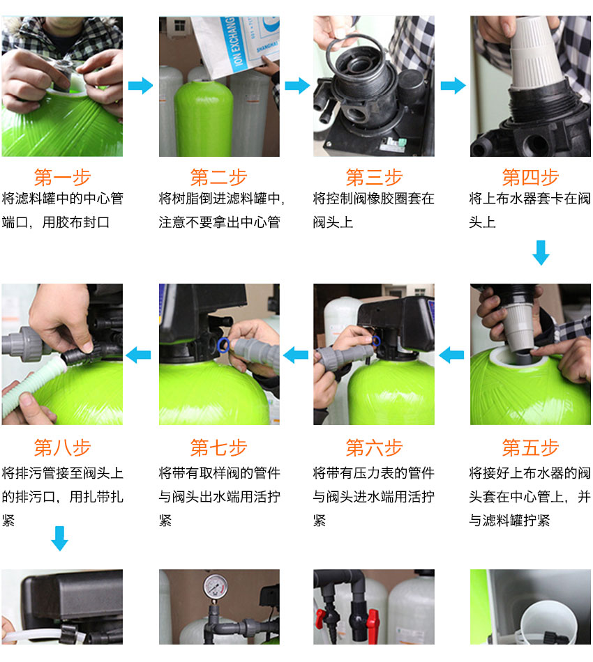 軟化水設(shè)備安裝詳解 軟化水設(shè)備安裝詳解